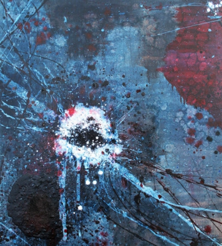 La Marée Haute     80 x 110cm     Oil on Wood     SOLD